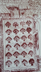 Fabric, Quilting, Andover #2674, Qulitie Ladies Simple Life by Sallie Astheimer