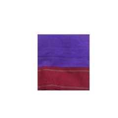 Vintage Blue 100% Pure Silk Handloom Sari Remnant 6YD Craft Fabric Silk Scrap