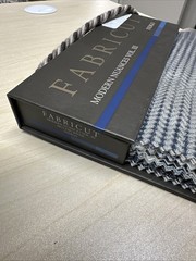 Fabric Sample Book Fabricut Modern Nuances III Indigo 24 8×10 Pgs + 8 Half Pgs