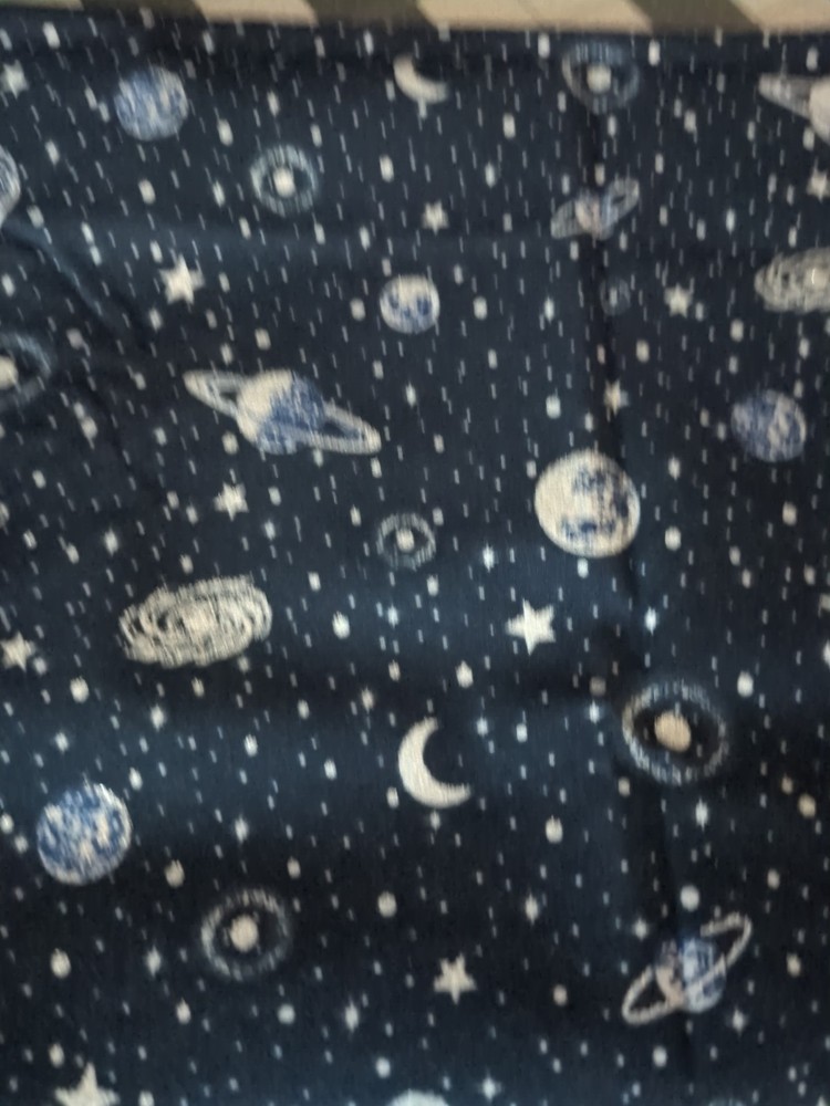 Fabric Traditions Cotton Fabric 36″X 45″ Moon Stars And Planets