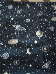 Fabric Traditions Cotton Fabric 36″X 45″ Moon Stars And Planets