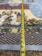 Fabric Panel – Cut & Sew – Adult S-Xl Made With ❤️ Easter Bears Bunny Hares WW