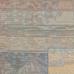 Boat Woven Pattern Fabric | Multicolored Beige / Cream 57 Inch (YD)