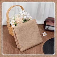 OLYCRAFT 19.7×57.5 Inch Beige Speaker Grill Cloth Linen Speaker Fabric | Dustpro