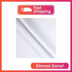 Fabric Merchants Super Techno Scuba Knit Stretch White, Fabric by the Yard