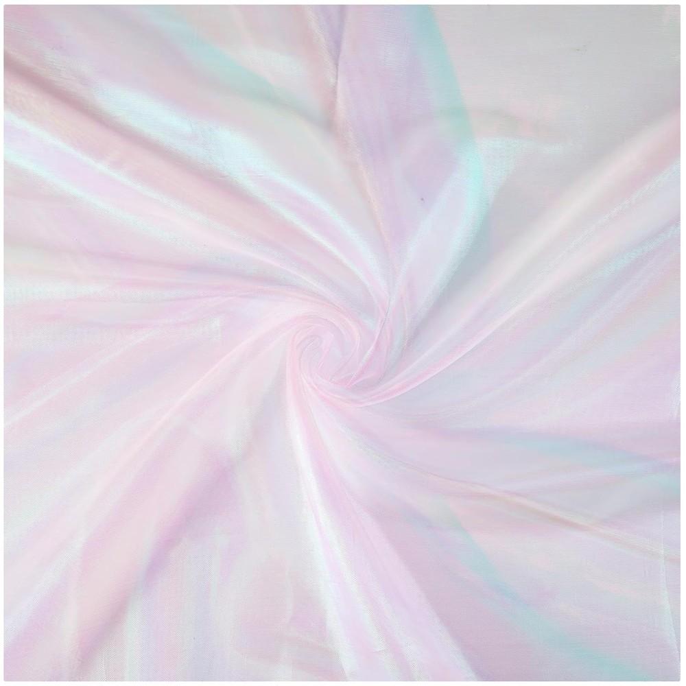 Rainbow Iridescent Organza Fabric – 11 Yard Roll