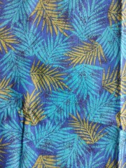 #8932 Serengeti Springs Industries Fabric Palm Leaves 31″ X 44″