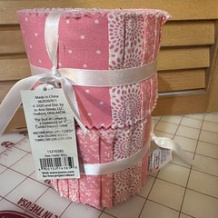 Two Pink Jelly Rolls 2.5 X 42” 20 Strips Each 10 Designs