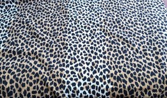 NEW ANIMAL PRINT JAGUAR CHEETAH DRAPERY FURNITURE UPHOLSTERY FABRIC 71″ L 59″ W