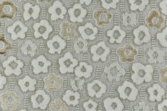 Designer Heavy Weight Raised Floral Cut Velvet Up upholstery fabric by the yard
