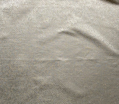Couture Dazzling Haute White Gold Designer Fabric Remnant 24×24″