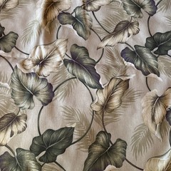 3 Yards Tommy Bahama Escape Jade Palm Leaves Shades Of Green Outdoor Fabric 54”