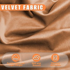 M Mute Touch Velvet Fabric 60 X 80 150Cm X 200Cm Soft Upholstery And Apparel