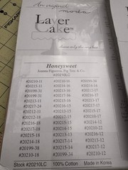 Moda Layer Cakes Honeysweet and Hazel & Plum (both Fig Tree) Rare/Out Of Print