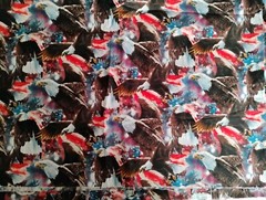 Wild Wings & Janene Grende Bald Eagle America Fabric 3 Yards 108″ X 42″