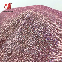 Glitter Laser Polyester Fabric Holographic Wedding Background Decor Material DIY