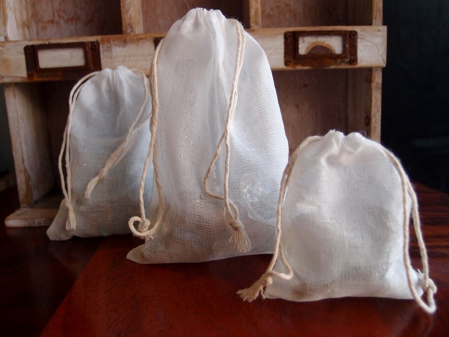 Cheesecloth Bags (12 Pack) Premium Quality