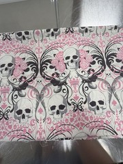 Regent Skull 2005 Fabric OOP Alexander Henry RARE HTF Fabric! 45” X 61”
