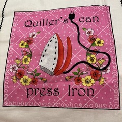 Sewing Theme Fabric Panel Squares, Pillow Fabric Squares