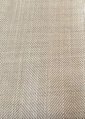 Schumacher Trevira Upholstery Fabric- Watou Herringbone / Bone 5.0 yd 66441