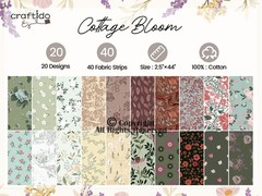 20 Options100% Cotton Jelly Roll Fabric Precut Strips for Quilting, Crafting,…