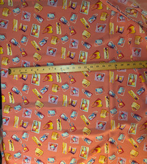 Silky Prints Pink Novelty Handbags 100% Polyester Fabric 45″ wide