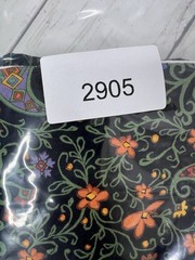 Cotton Fabric Black Petals Paisleys Floral 2.33 Yards 44″ Wide Moda Brawner