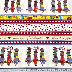 LOVE THOSE FAT QUARTERS Becky & Me for Print Concepts Cotton by the HALF YARD