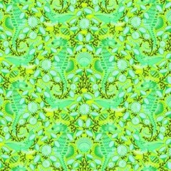 Tula Pink FreeSpirit Sea Stallion Seaglass Zuma Fabric 1/2 YD 18″ X 44” Cotton