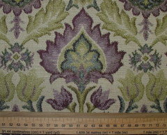 Arts And Crafts Grape Woven Jacquard Fabric Curtain Upholstery Cushion Multi Use