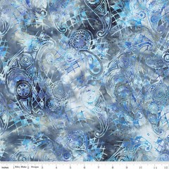Batiks Splatter Lilac Lustre