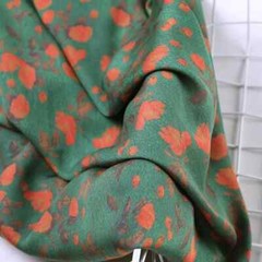 55” Wide By Yards Vintage Rayon Material Viscose Fabric For Dress Shirt Robe