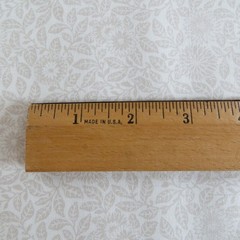 Yard ~ Smithsonian Wild Flowers Silhouette, Cream~ $3.99 Ships ANY Amount Fabric