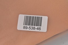1 Yards 54″ x 36″ Brown Faux Leather Fabric Distressed Bark Texture Soft Fake Le