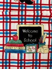 VTG Daisy Kingdom # 1756 Raggedy Ann & Andy “Back to School Applique” BTFQ