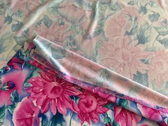 Floral Print Polyestr Fabric 60″ Wide By The Yard