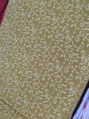 Lot of Fabric, Christmas Theme, Red, White, Green, Gold, 2lb 8oz