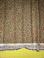 VTG 2008 Brother Sister Design Studio Floral Cotton Fabric, 5yd x 44”, BTY