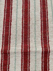 Penny Morrison Red Sketched Stripe Red fabric – 1 meter 39.37 inches