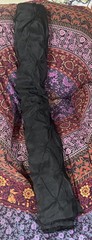 TAFFETA Fabric Satin Black Sewing Material Huge LOT
