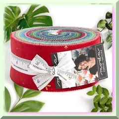 40 Metallic Ombre Jelly Roll Fabric Strips