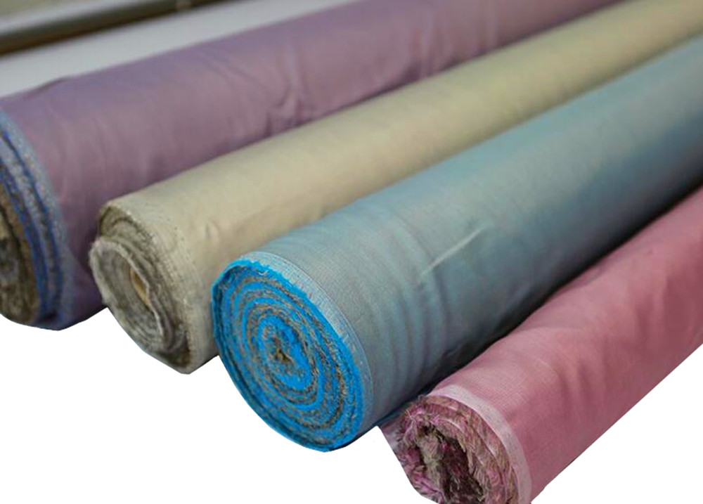 Silver/RPET Fabric Anti radiation EMI RFID Shielding Woven Blended Cloth 39″x59″