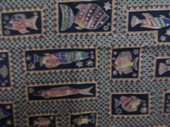 Hoffman Print is called “Coral Reef ” FISH and is 100% Cotton 1 YD 44″ W NEW