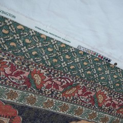 Covington Upholstery Fabric 2Y x 57″ Turkish Medallion Print Boho Floral Maximal