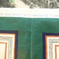 Waverly Birds Country Weekend Fabric 12 Squares Pillow Upholstery 54 x 2 yds VTG