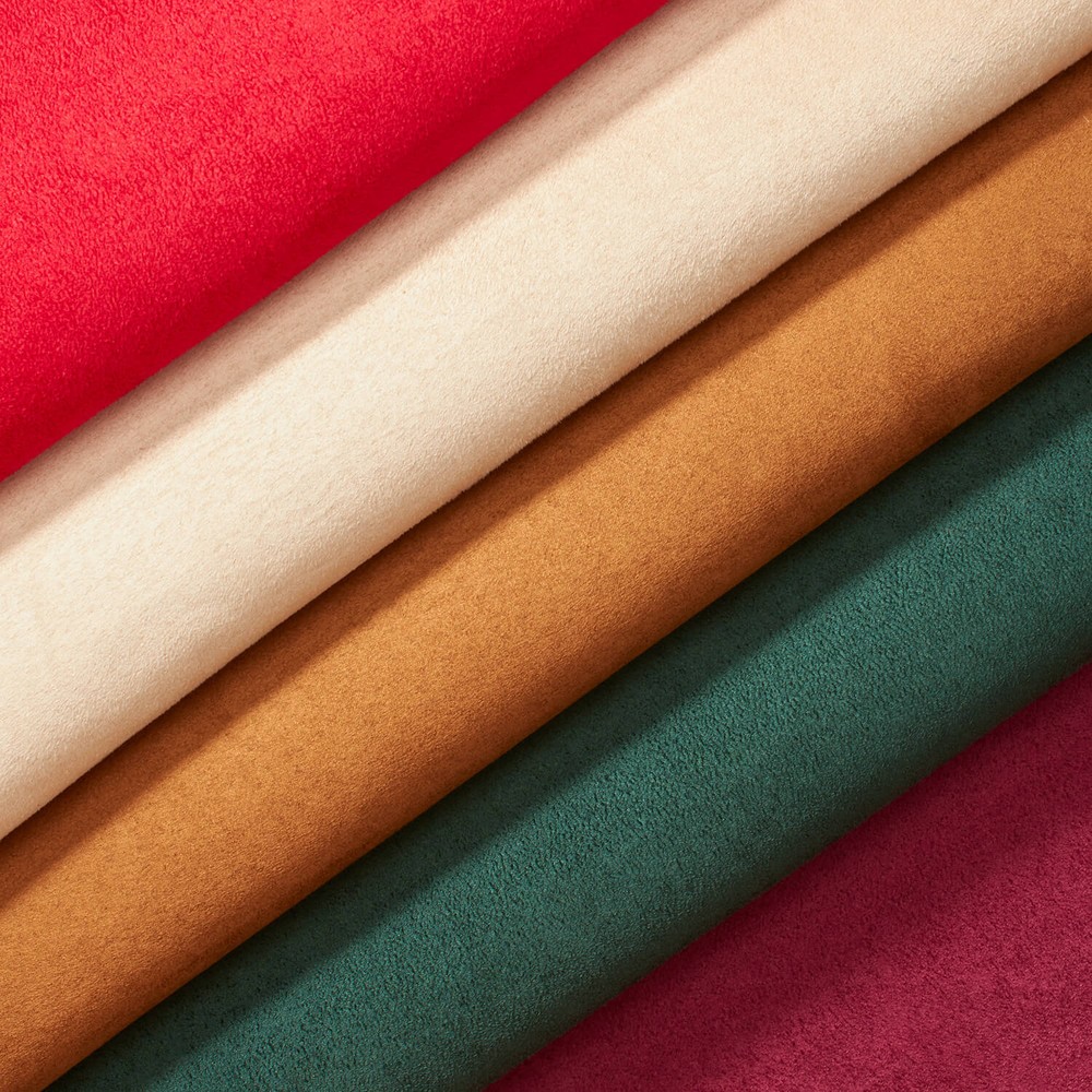Microsuede Fabric – Brushed Polyester Twill 60″ By The Yard