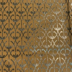 Yellow And Gold Cotton 18”x22” Fat Quarter New