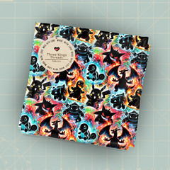 Pokémon Characters Base Bright DBP 1 Yard Fabric Seamless Design Approx 59×36