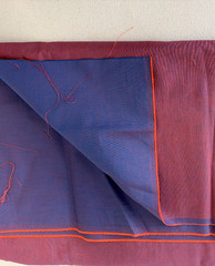 Handloom Shot Cotton Two Tone 1.8 yds Fabric Khadi Bhavan 100% Sewing 60″ Crafts