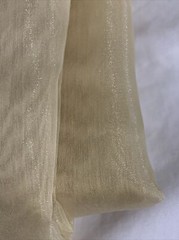 Gold Sheer Fabric – 110 inches and 5 1/2 yards
